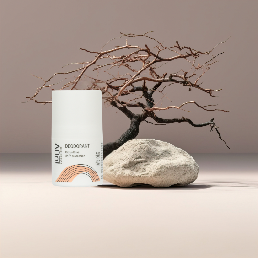 LUUV natūralus dezodorantas Citrus be aliuminio, 50 ml
