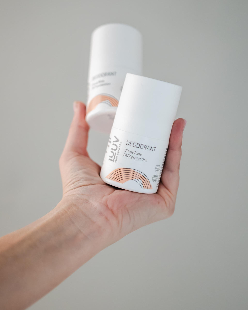 LUUV natūralus dezodorantas Citrus be aliuminio, 50 ml